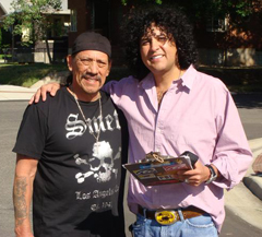 Danny Trejo and Gil Medina