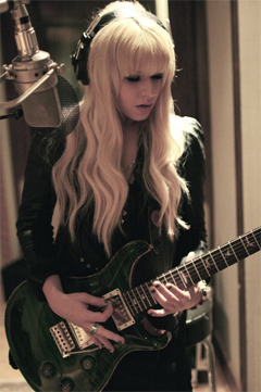 Orianthi In The Studio