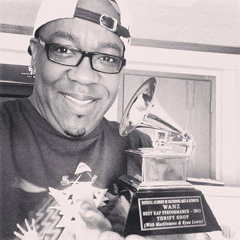 Wanz and his Grammy!