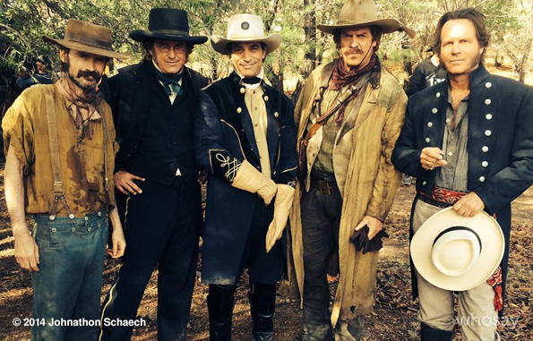 Bringing History To Life: Johnathon Schaech on the set of 'Texas Rising'