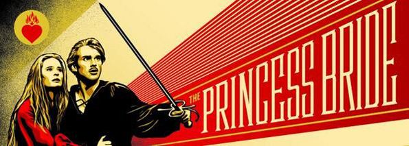 'The Princess Bride' by Shephard Fairey 