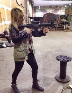 Chelsey Reist has some serious firepower!