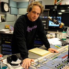 Eddie Trunk in studio.