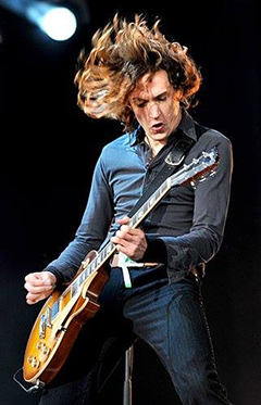 Dan Hawkins of The Darkness