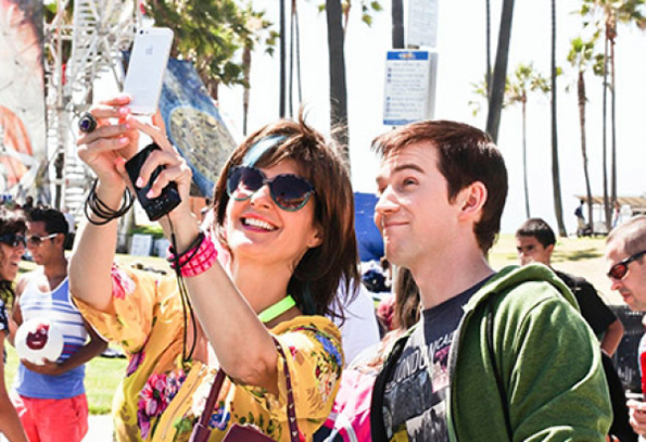 Nia Vardalos and Jason Dolley