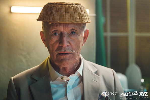 Lance Henriksen as Mayor Caruthers in Benni Diez's 'Stung'