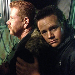 Michael Cudlitz and Josh McDermitt