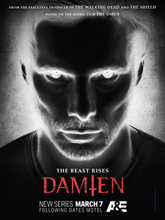 'Damien' airs Mondays at 9/8c on A&E.