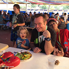 Tom Arnold and friends at Camp Del Corazon