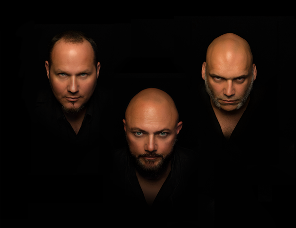 TRINITY: Tim Ripper Owens, Geoff Tate and Blaze Bayley.