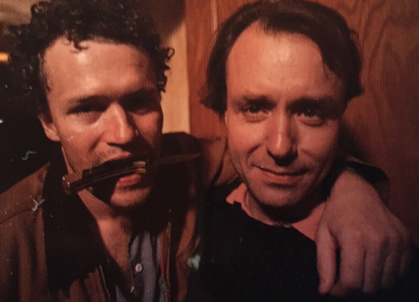 Michael Rooker and John McNaughton on the set of the cult classic.