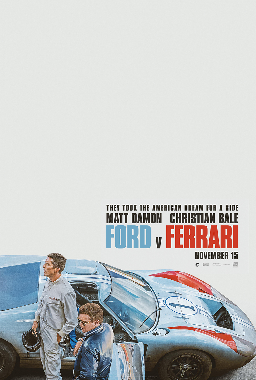 Ford V Ferrari official poster