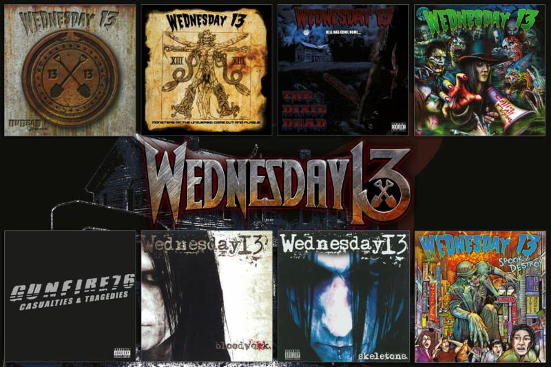 Wednesday 13 on vinyl