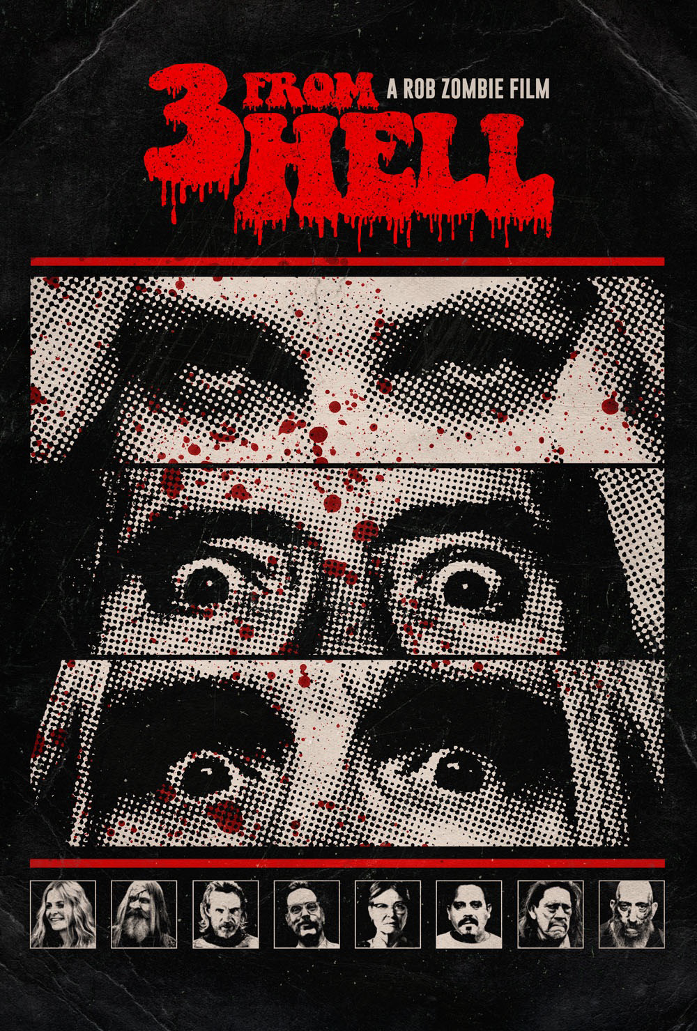 Rob Zombie's 3 From Hell - Theatrical Poster