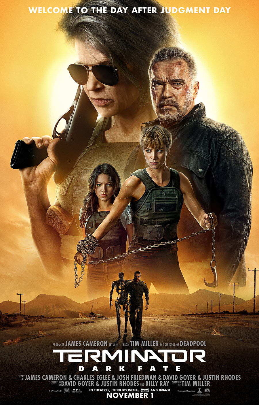 Terminator: Dark Fate Theatrical Poster