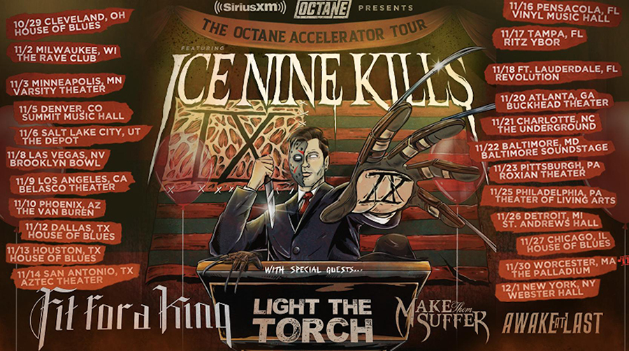 Ice Nine Kills - The Octane Accelerator Tour