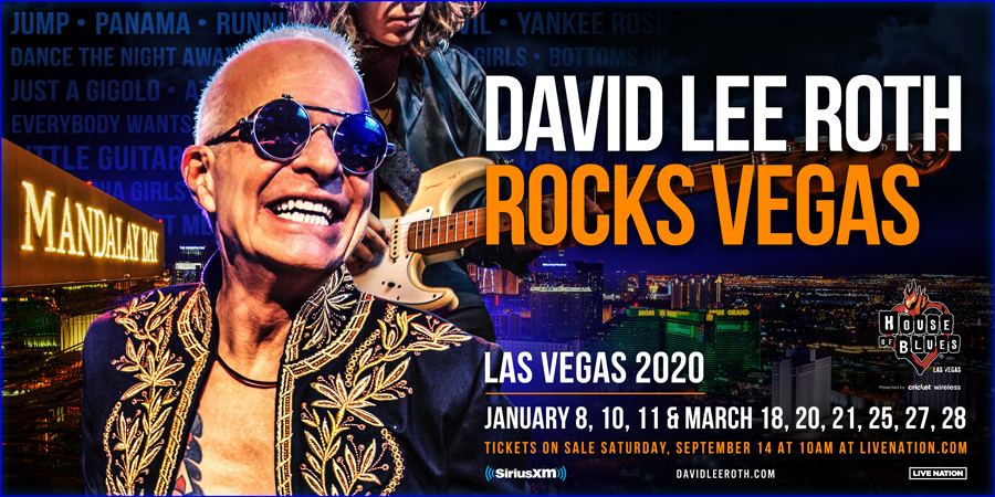 David Lee Roth Rocks Vegas 2020