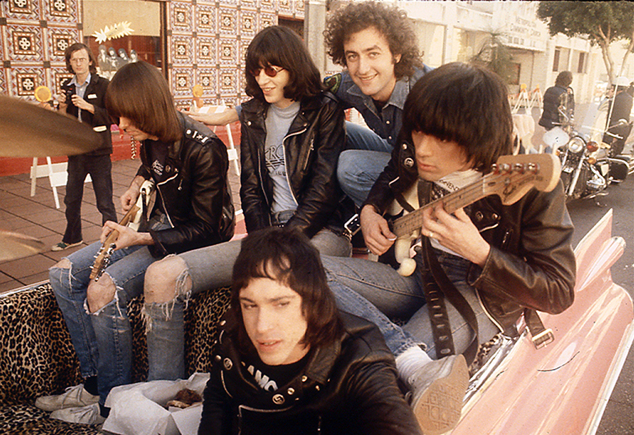 Allan Arkush and The Ramones