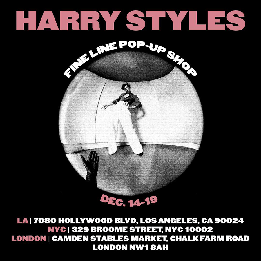 Harry Styles Pop-Up Shops