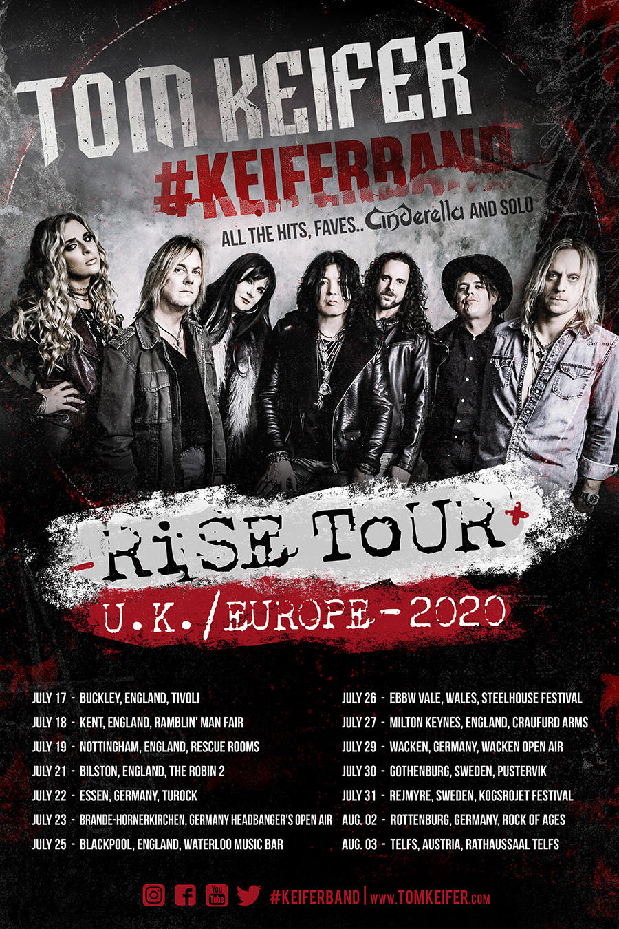 Tom Keifer 2020 Tour Dates