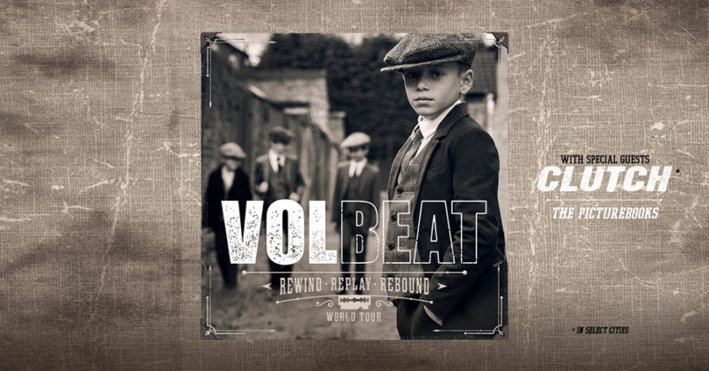 Volbeat “Rewind, Replay, Rebound World Tour”