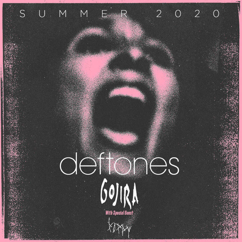 Deftones 2020 Summer Tour