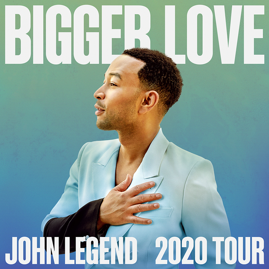 John Legend - Bigger Love 2020 Tour