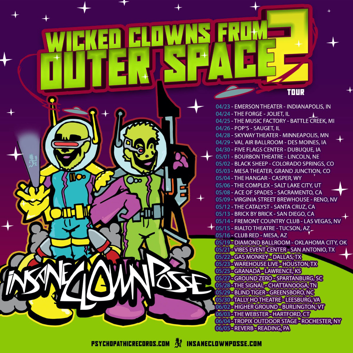 Wicked Clowns From Outer Space 2 - Insane Clown Posse