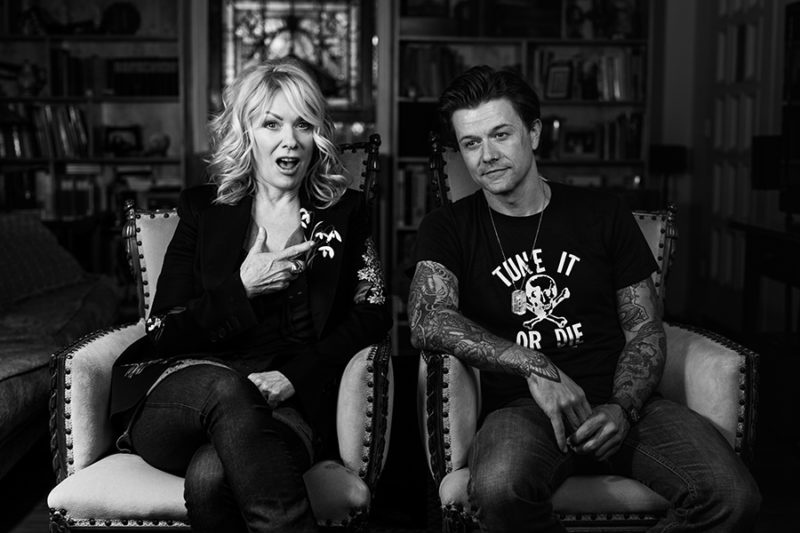 Heart's Nancy Wilson & Eric Tessmer cover "Policy of Truth"