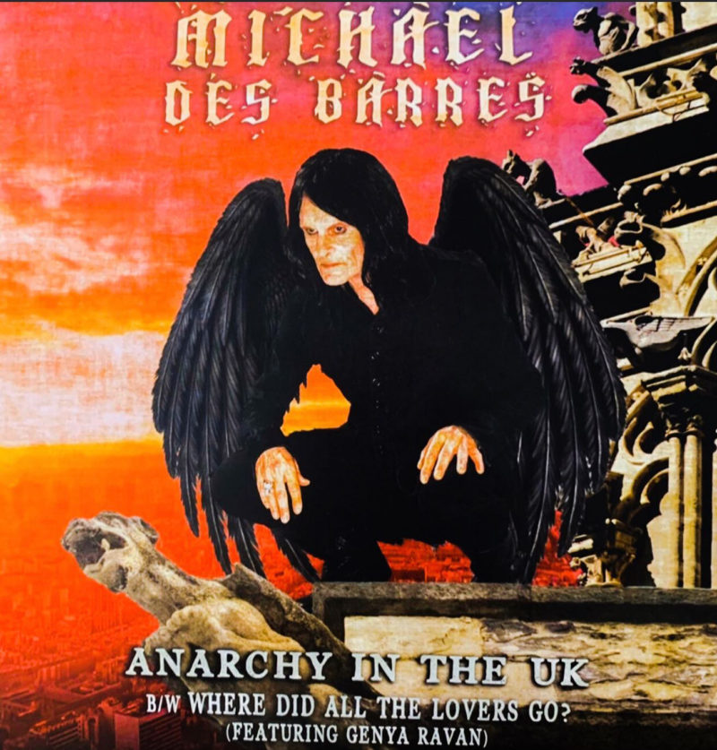 Michael Des Barres Releases Cover of Sex Pistols' Classic “Anarchy In The U.K.”