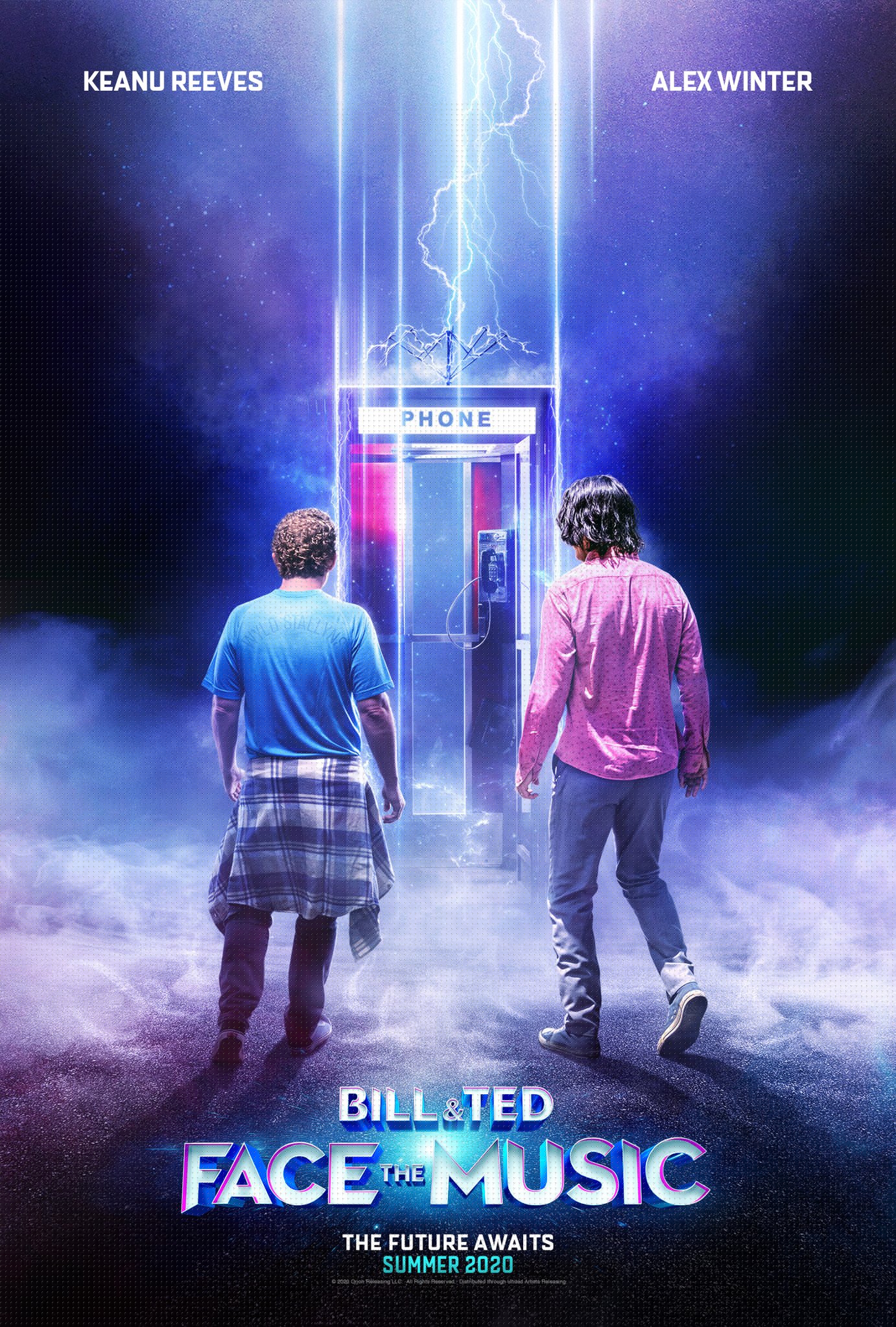 Bill & Ted Face The Music theatrical poster
