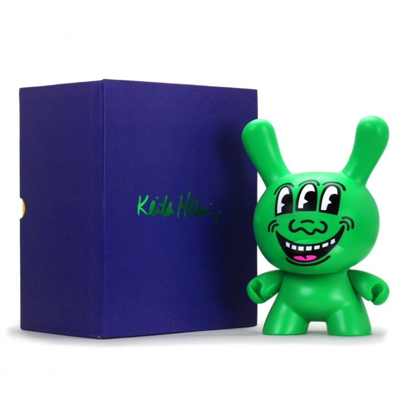 Kidrobot Announces the Keith Haring Masterpiece Three Eyed Face 8” Dunny