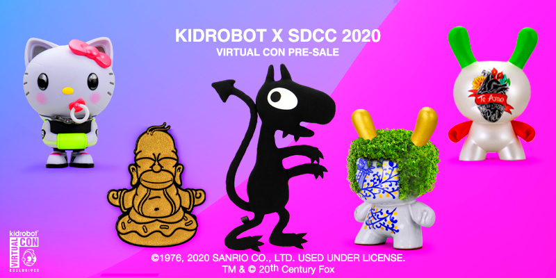 Kidrobot Announces the SDCC Virtual Con Pre-Sale!
