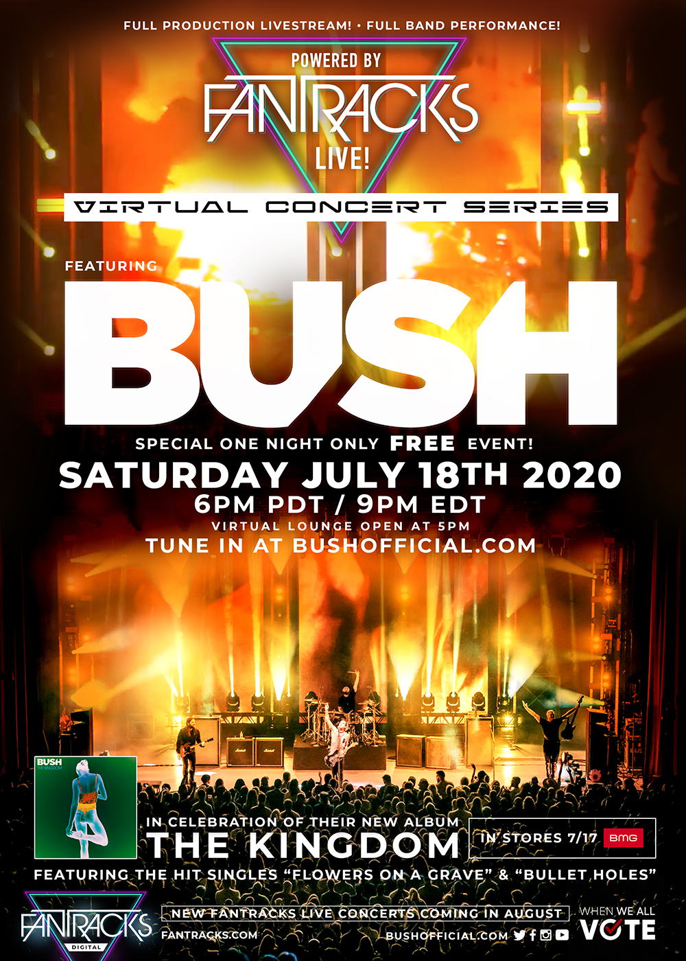 BUSH - Livestream Concert