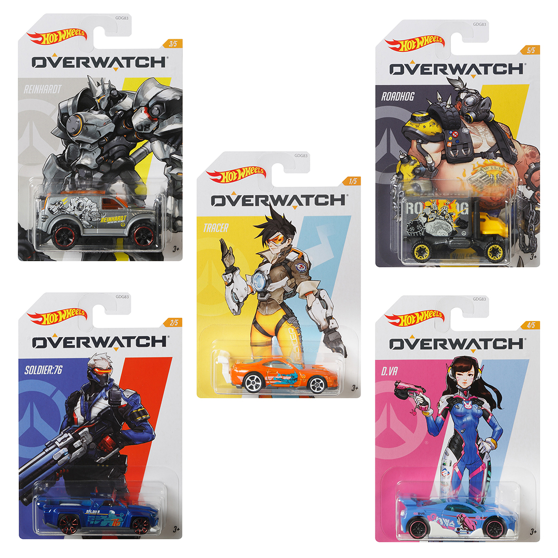 Overwatch Hot Wheels Collection