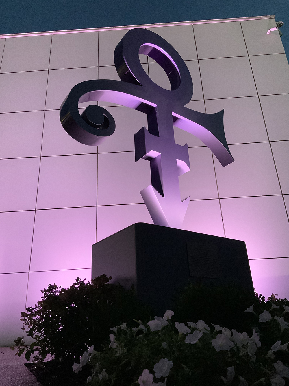 Prince's Love Symbol at Paisley Park
