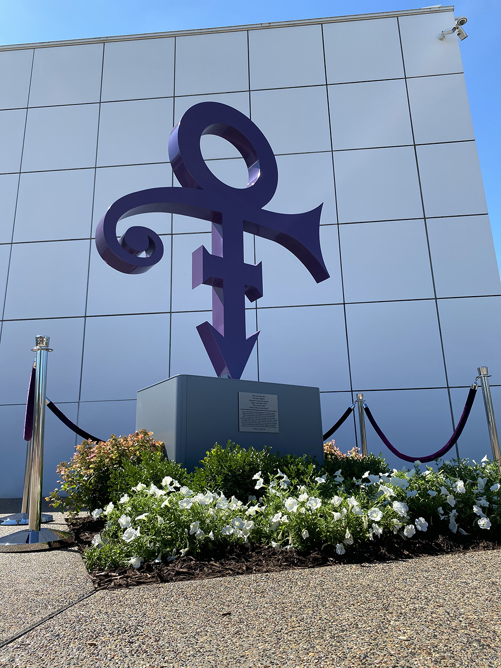 Prince's Love Symbol at Paisley Park - Photo by BEDD Head Media