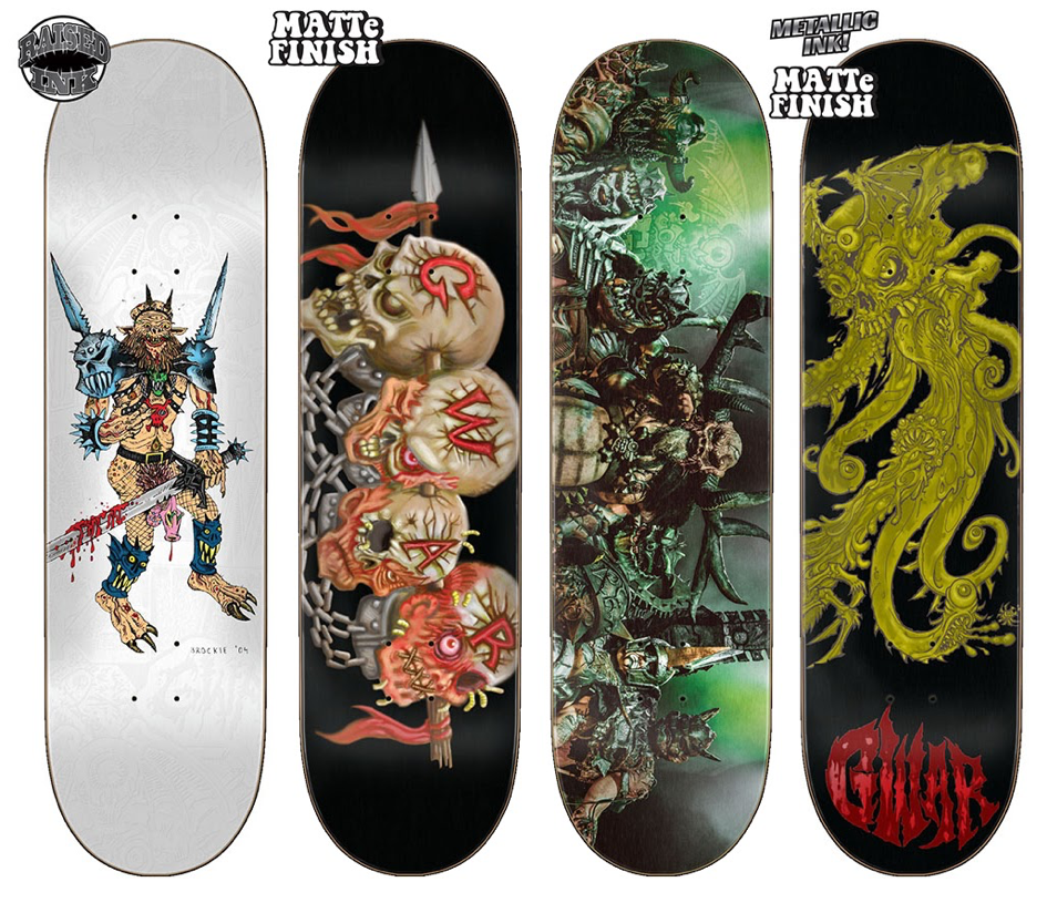 GWAR x Creature Skateboards