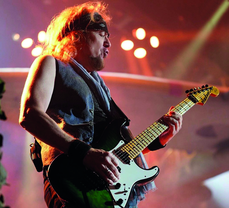 Adrian Smith of Iron Maiden