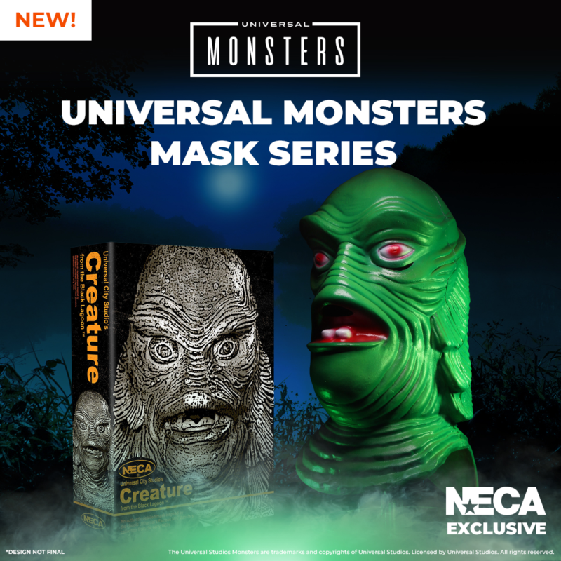 NECA Universal Monsters Mask Series