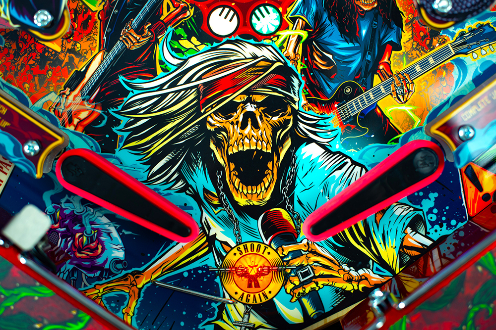 Guns N’ Roses ‘Not In This Lifetime’ Pinball Game