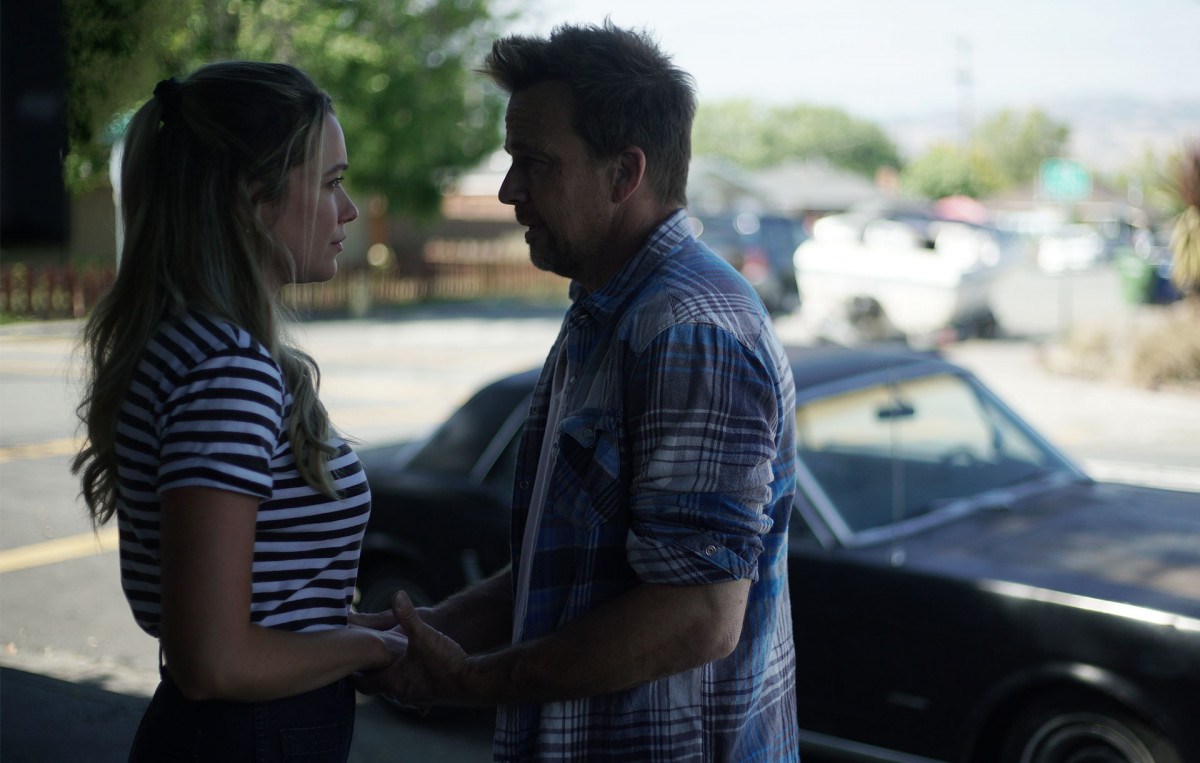 Katrina Bowden and Sean Patrick Flanery light up the screen in 'Born A Champion.'