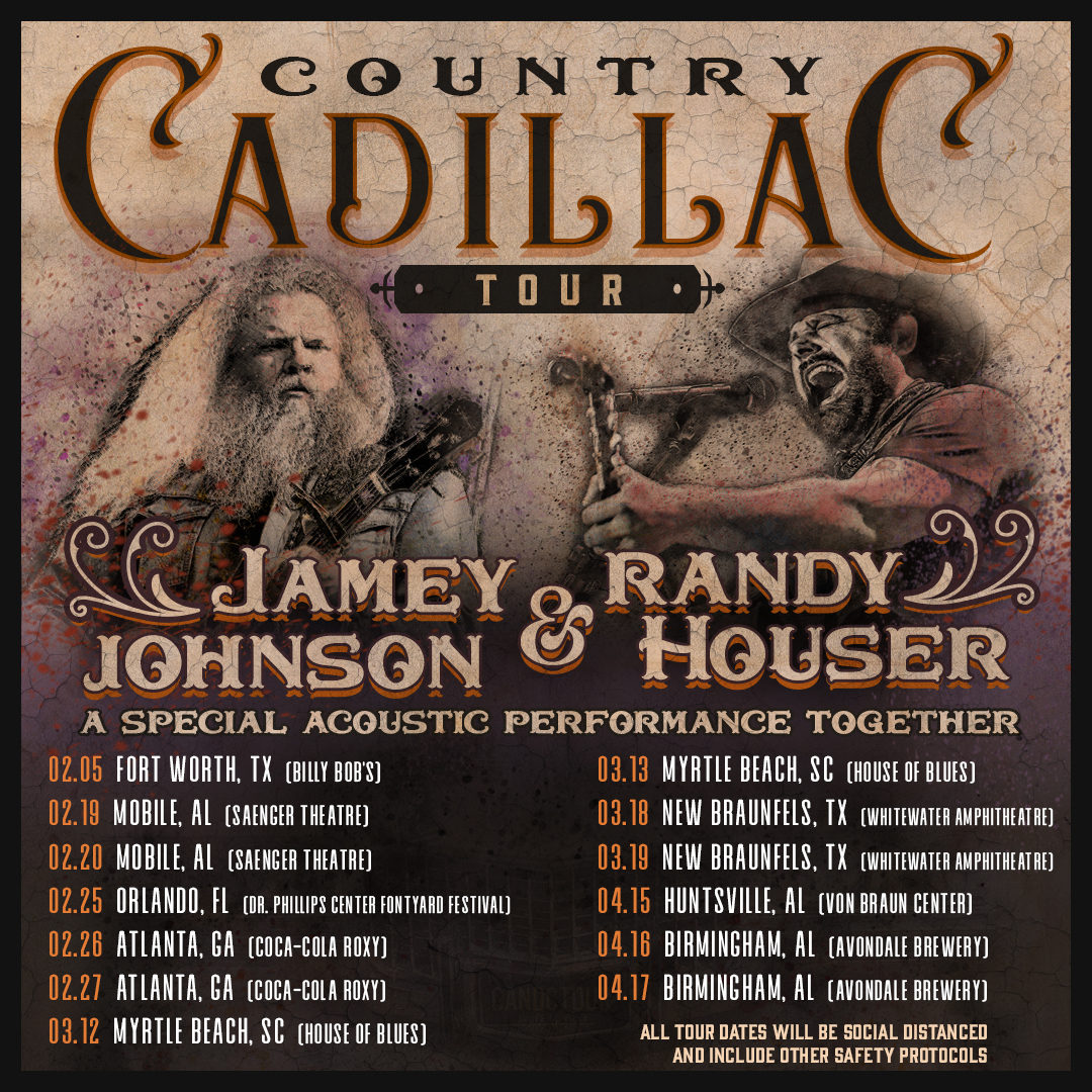 Jamey Johnson and Randy Houser Launch Country Cadillac Tour