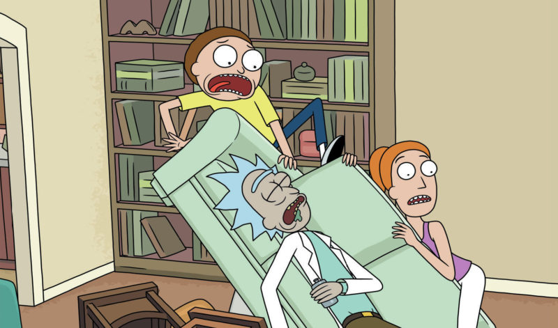 Rick and Morty: Seasons 1-4 on Blu-ray