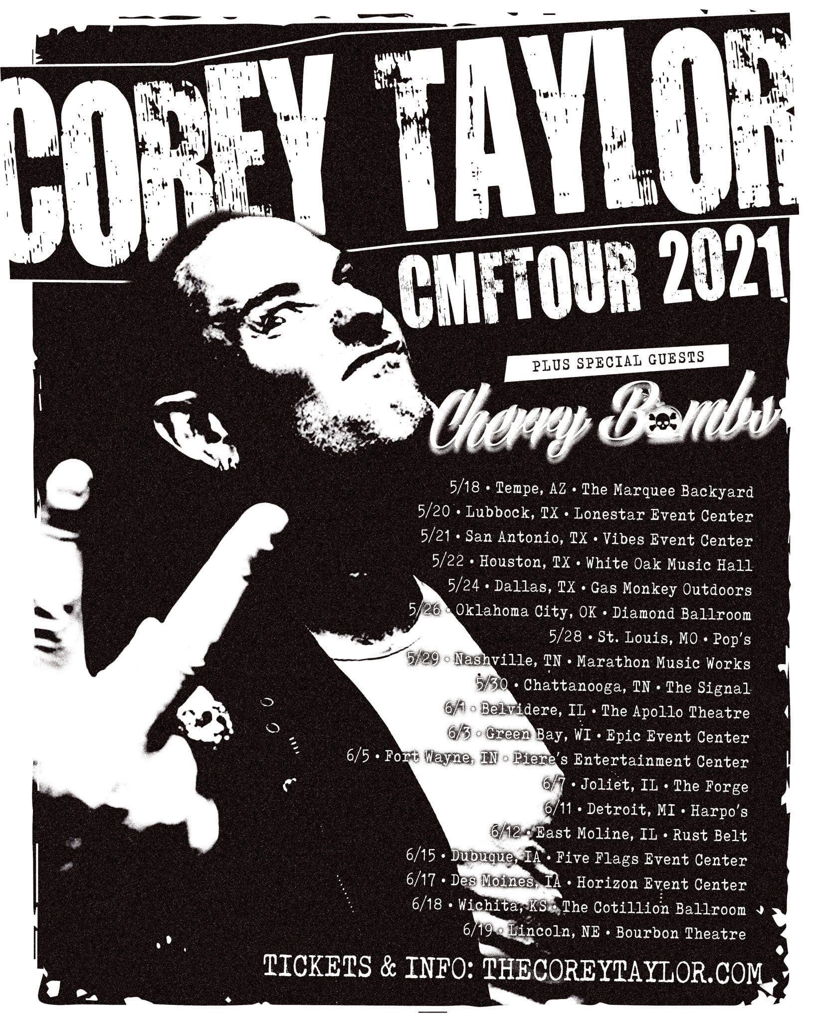Corey Taylor CMFTour 2021