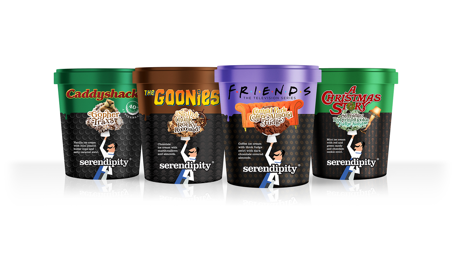 Pop Culture inspired ice creams from Serendipity Brands