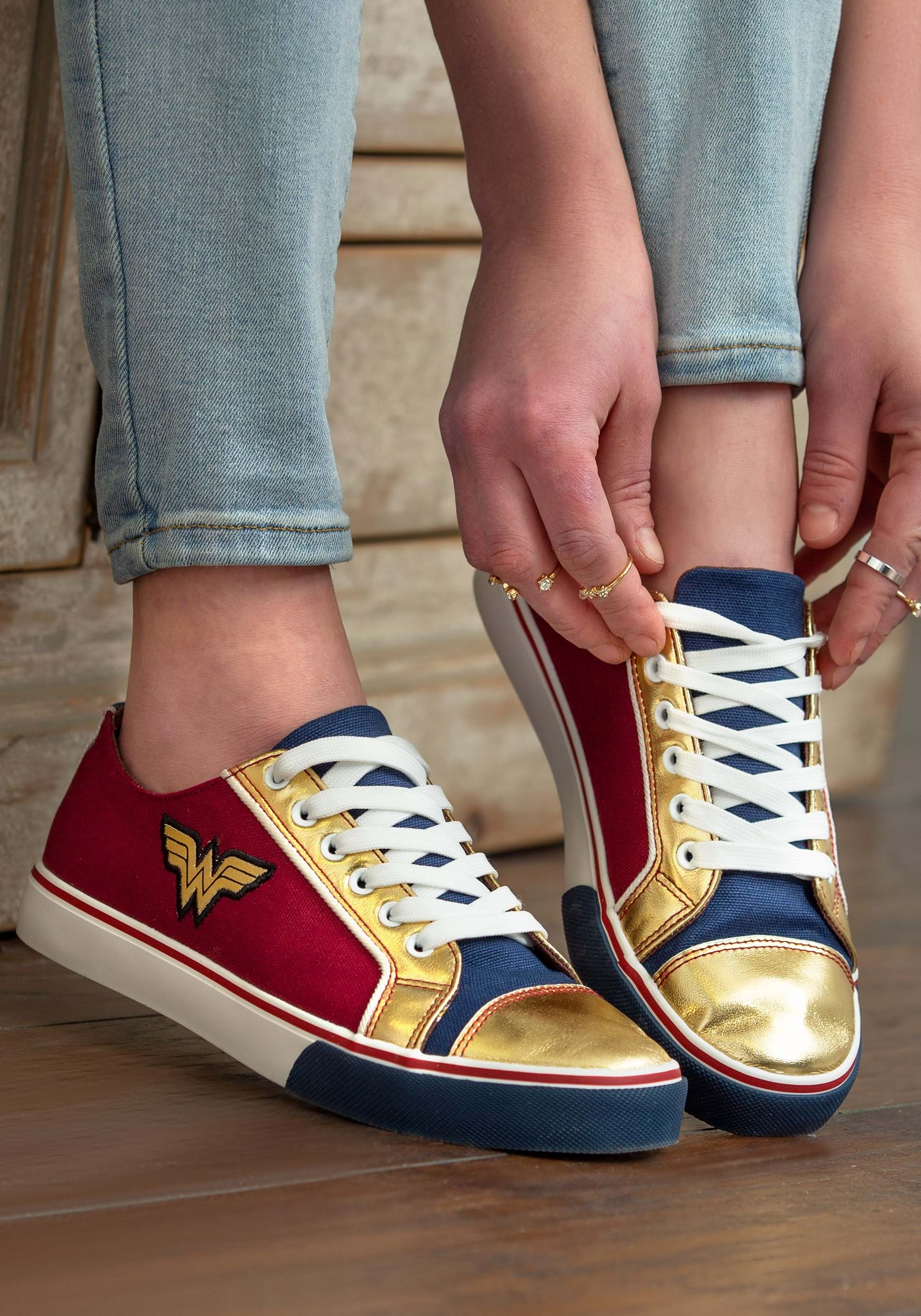 Fun.com's Exclusive Wonder Woman Sneakers