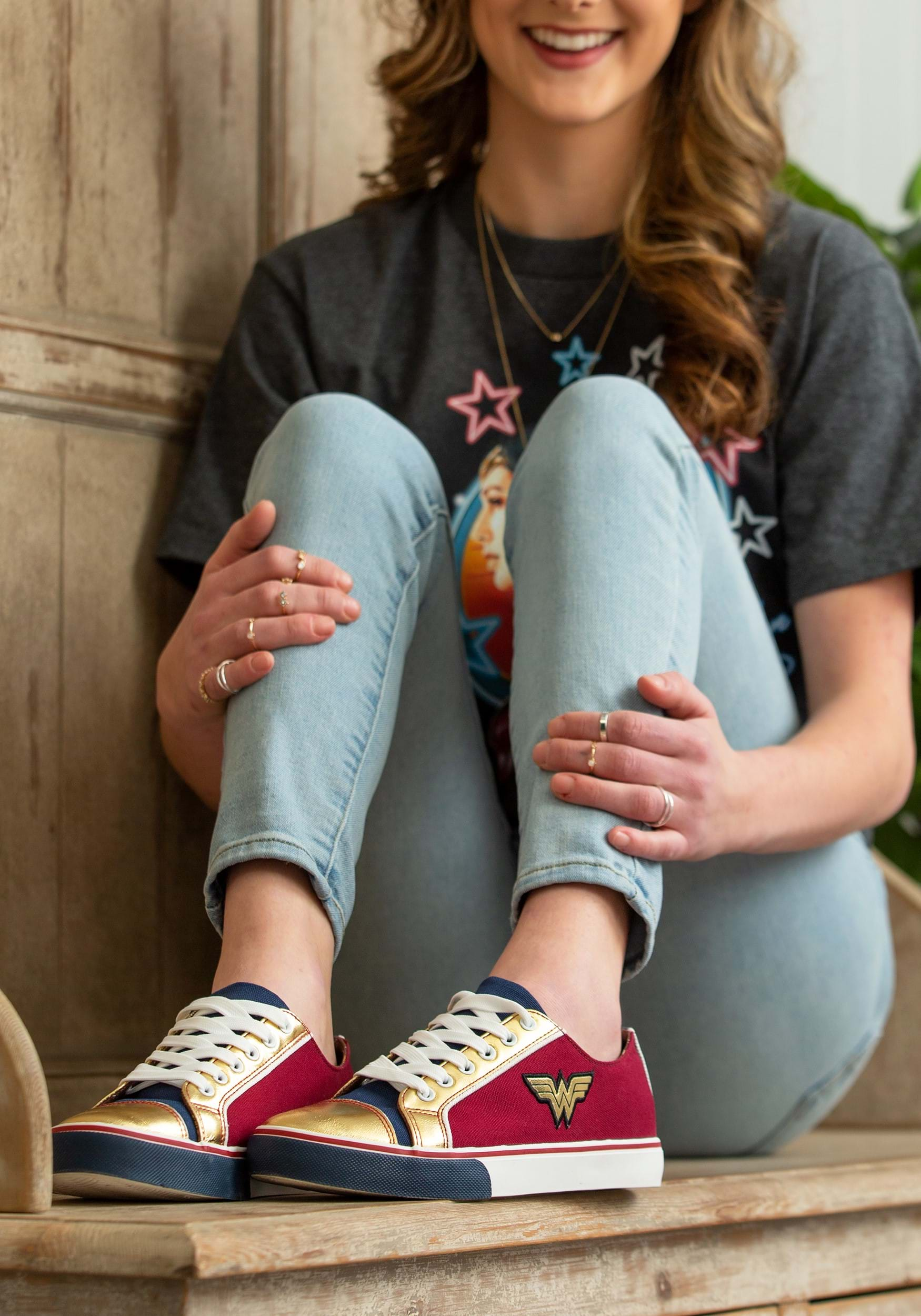 Fun.com's Exclusive Wonder Woman Sneakers