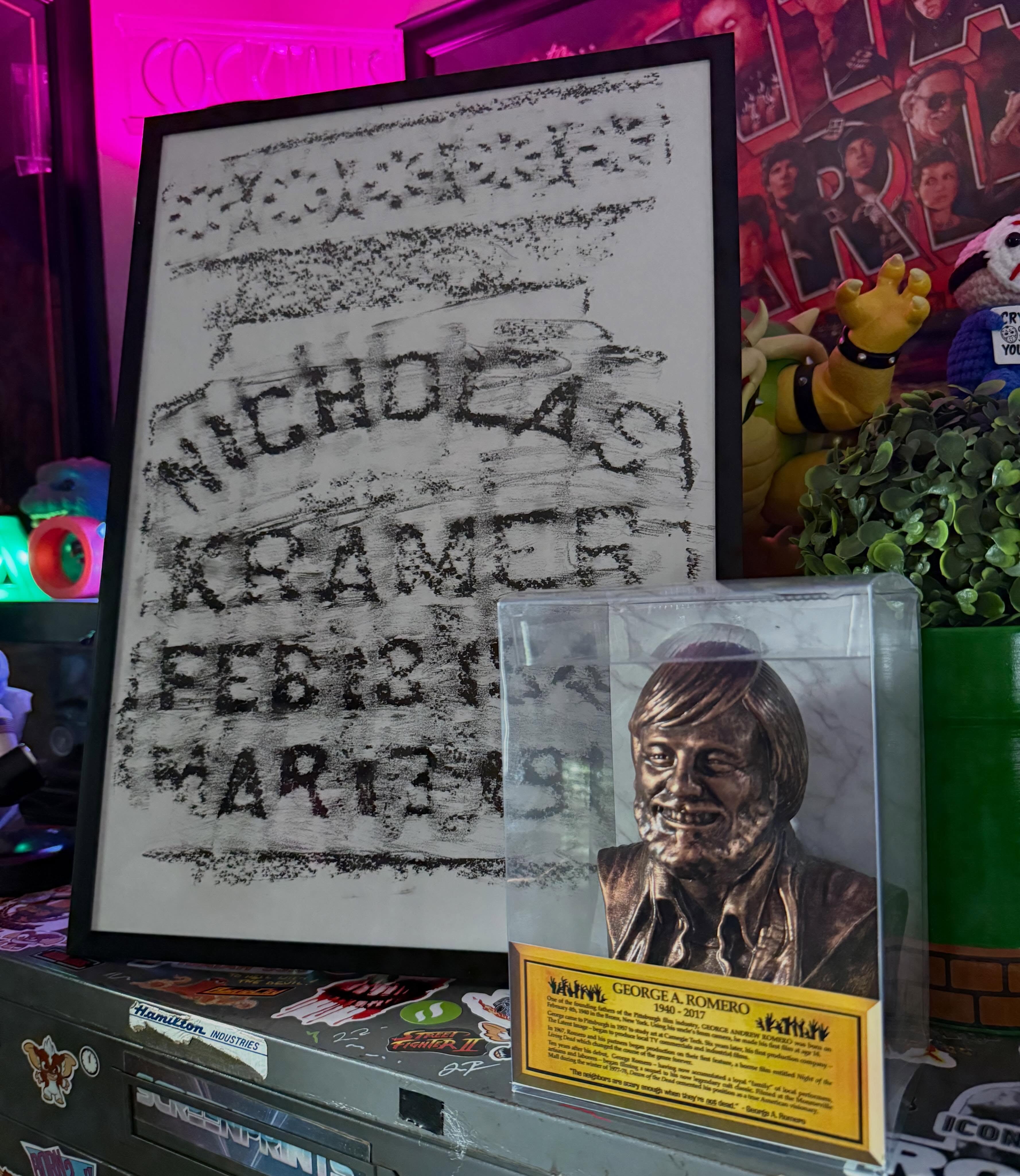 A few souvenirs from the recent pilgrimage to George A. Romero country and the legendary Monroeville Mall. #georgearomero #nightofthelivingdead #dawnofthedead #horror