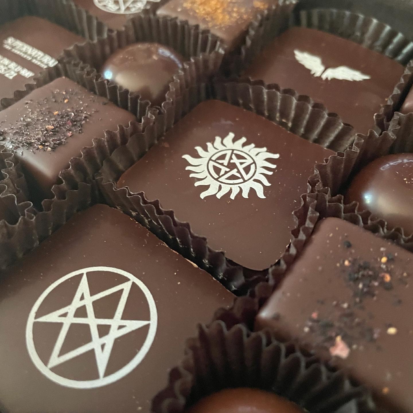 'Supernatural' Themed Chocolates - Handcrafted by Valerie Confections